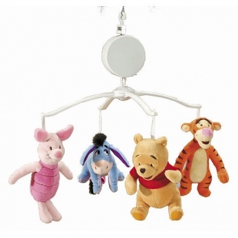 Treo cũi gấu bông Disney có nhạc hình 1