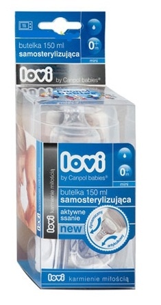 Bình sữa tiệt trùng Lovi 150ml 21/550 hình 2