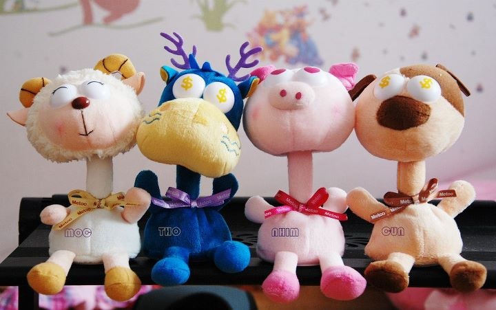 Búp bê bông 12 con giáp Metoo hình 1