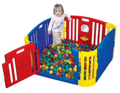 Cũi 3D nhựa - Quây bóng GP8011 hình 1