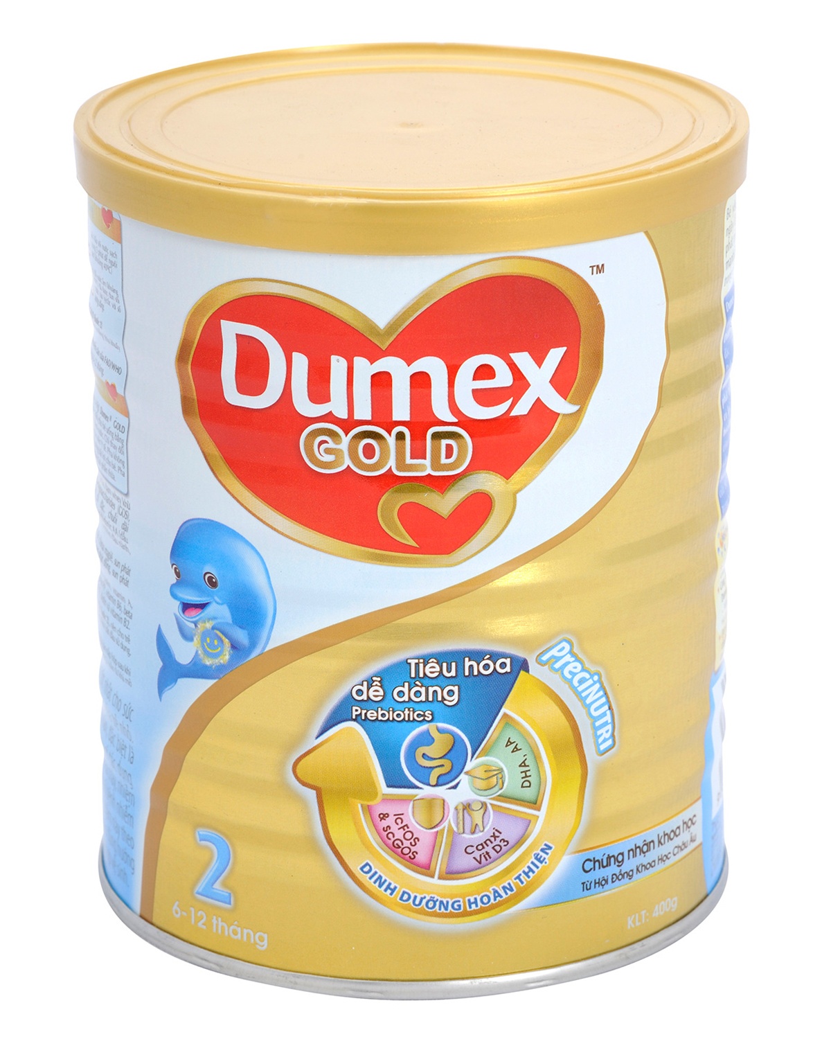 Sữa bột cho bé Dumex Gold 2 400gr hình 1