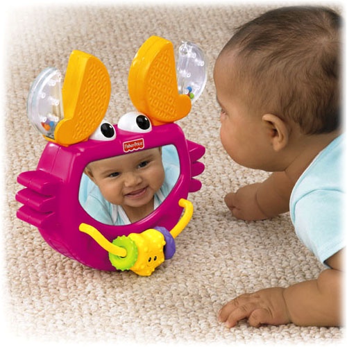 Fisher-Price Growing Baby Clack and Play Crab - W3111 hình 1