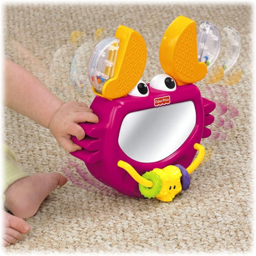 Fisher-Price Growing Baby Clack and Play Crab - W3111 hình 2