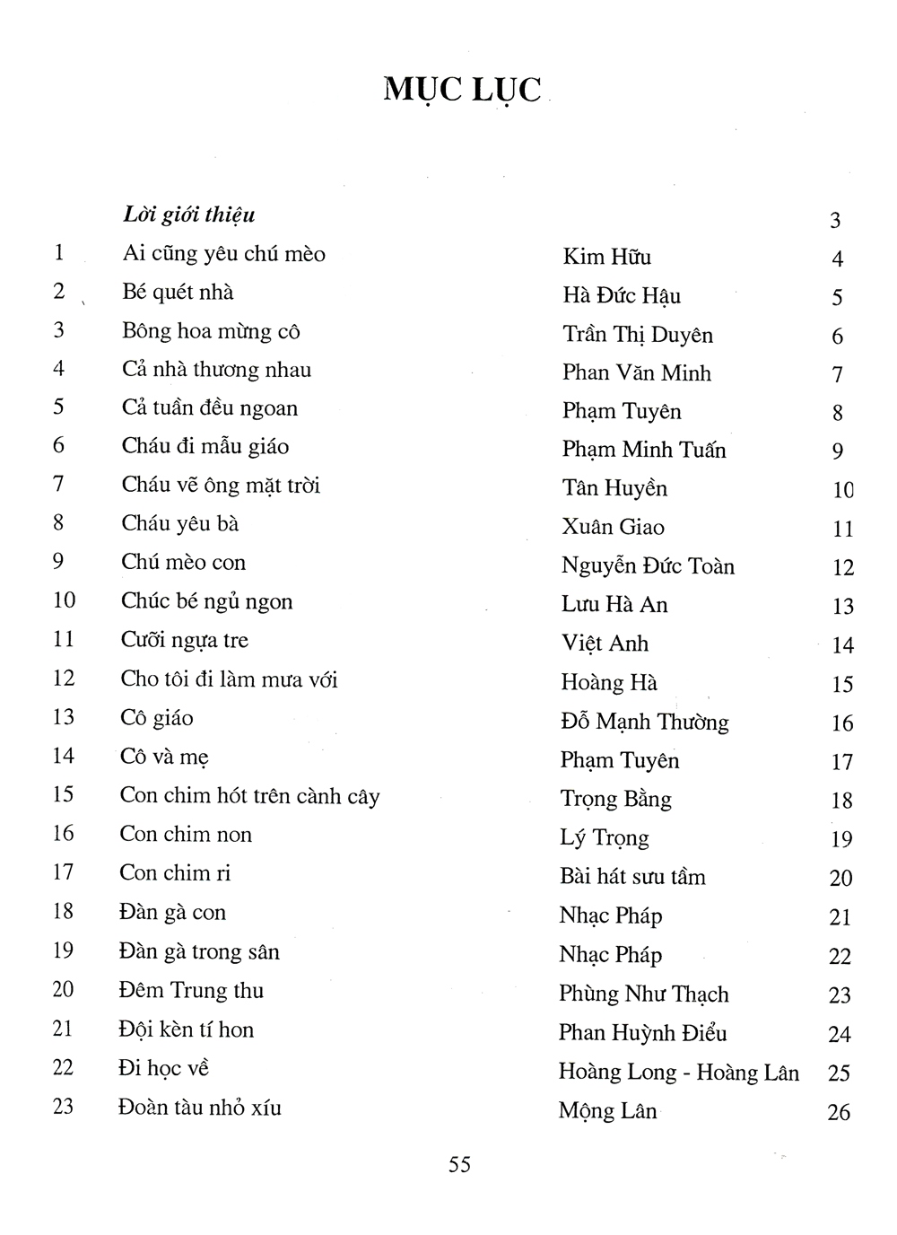 50 bài hát mẫu giáo được yêu thích 15 hình 3