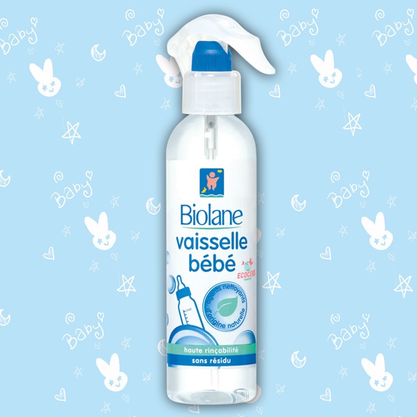 Nước rửa bình sữa Biolane 250ml hình 1