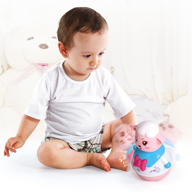 Đồ chơi chú cừu con lật đật HL.967B hình 2