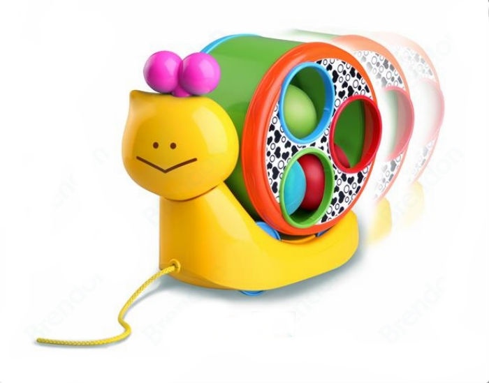 Ốc sên chở bóng nhiều màu hình 1