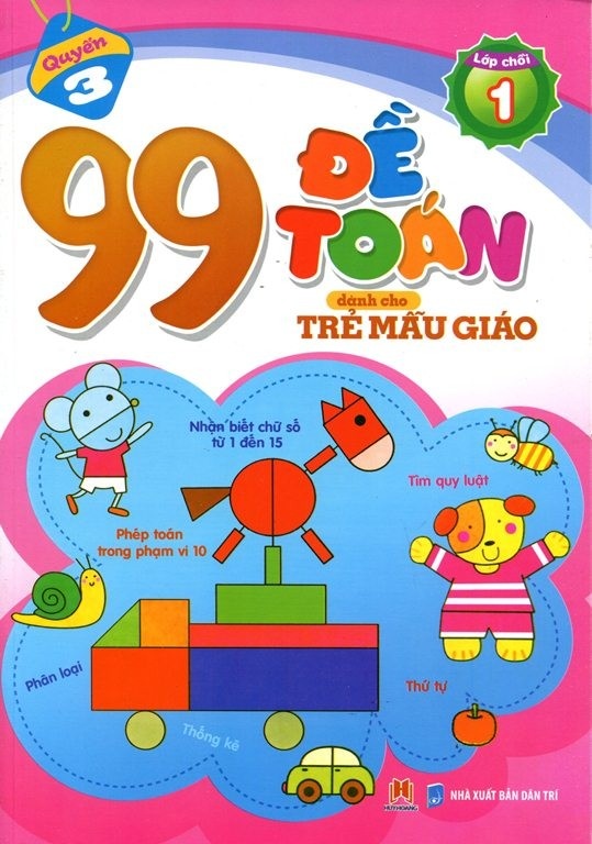  99 đề toán dành cho trẻ mẫu giáo hình 1