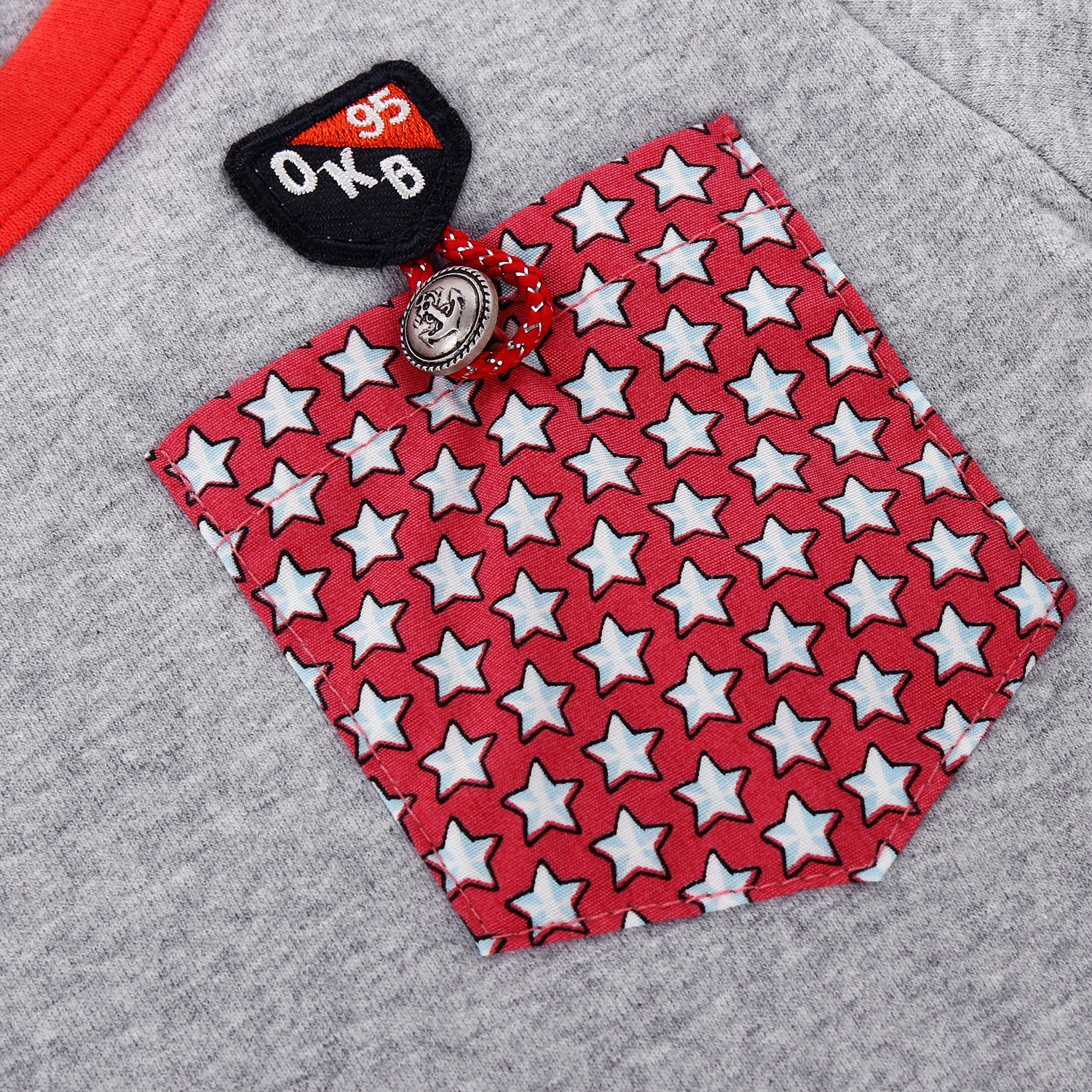 Áo dài cotton nam nhí 1846 hình 1