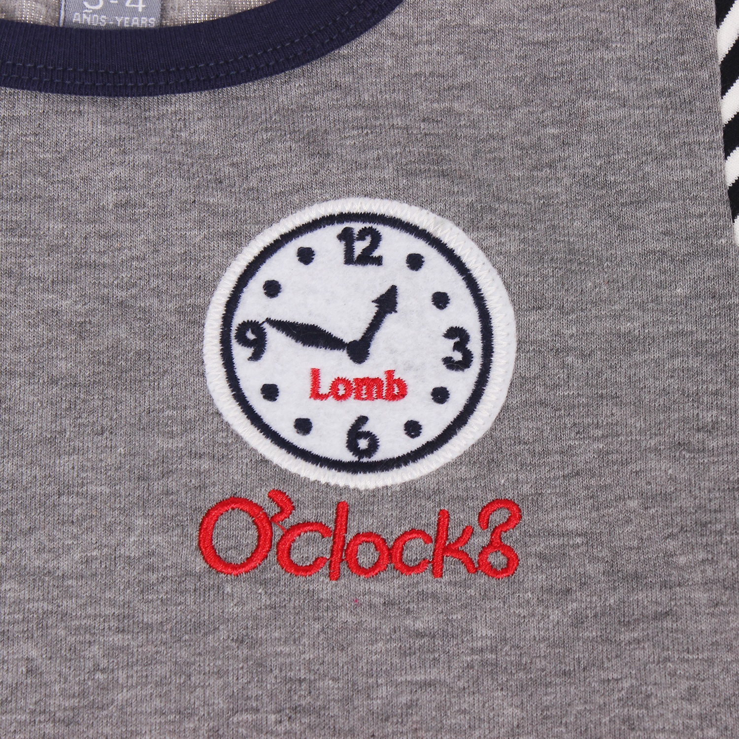 Áo dài bé trai tay kẻ sọc HM5158 hình 1