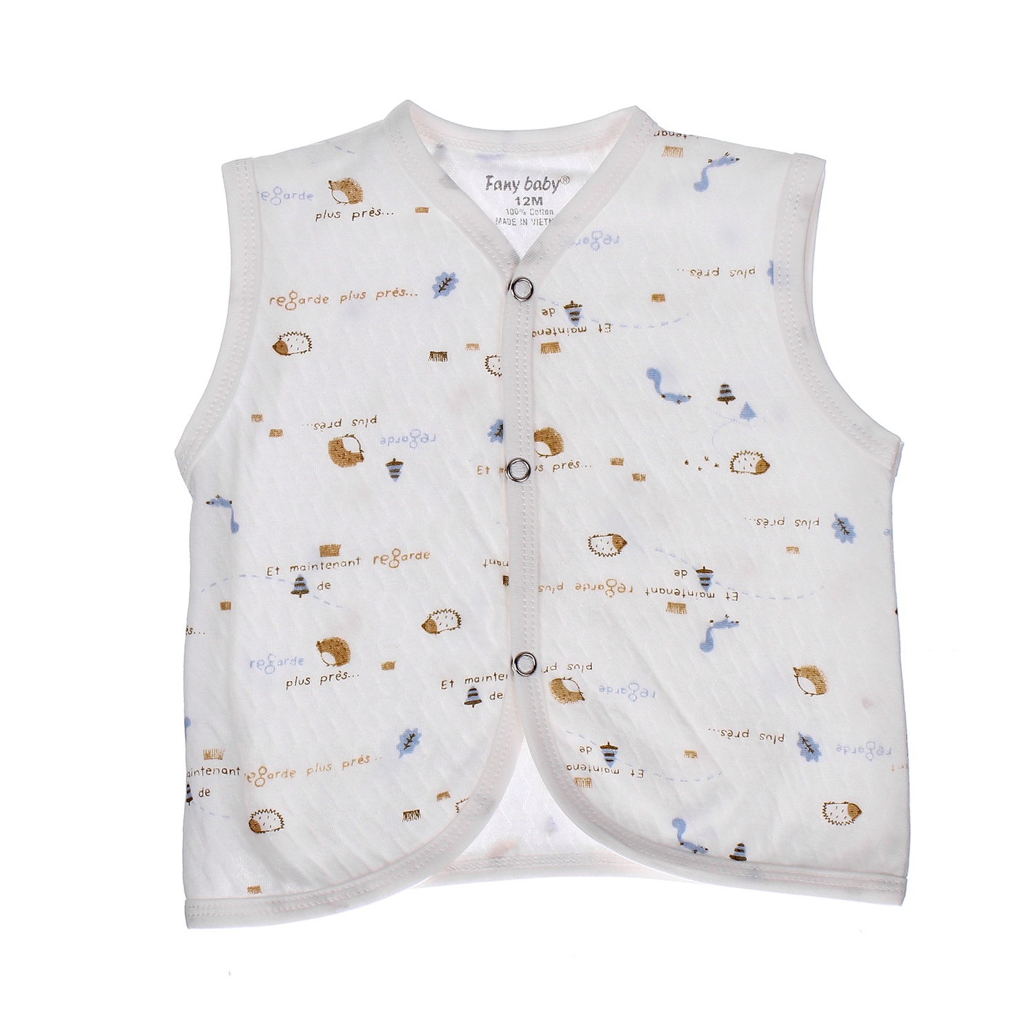 Áo gile in hình nhím Fany hình 3