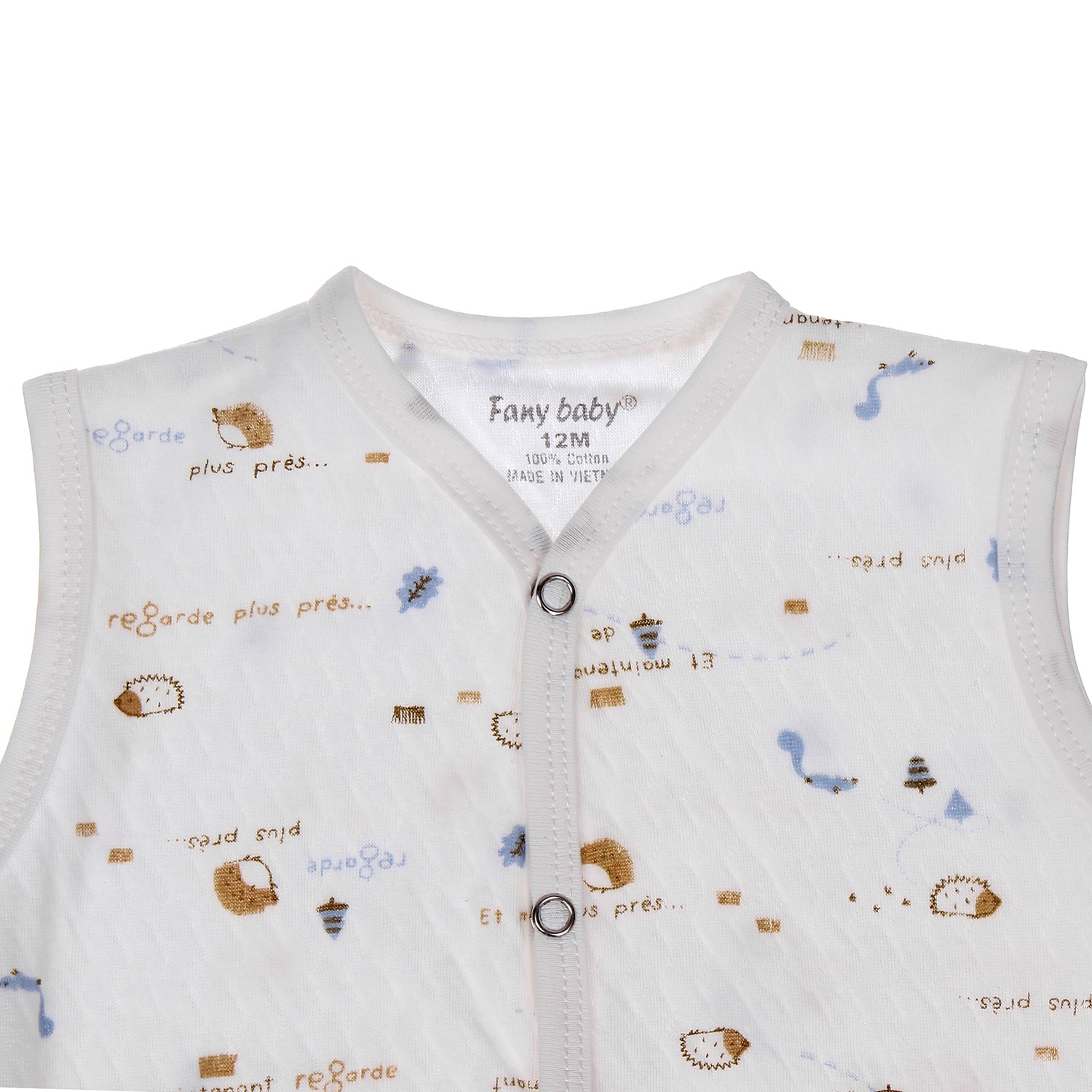 Áo gile in hình nhím Fany hình 1