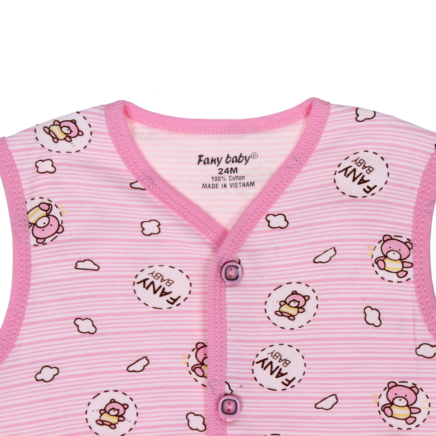 Áo gile túi tròn Fany hình 1