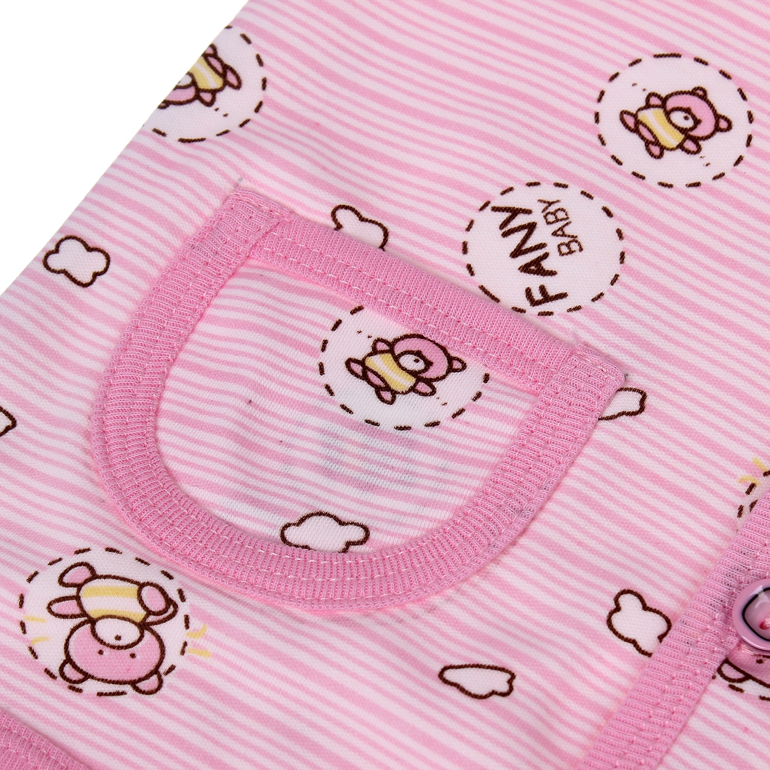 Áo gile túi tròn Fany hình 3