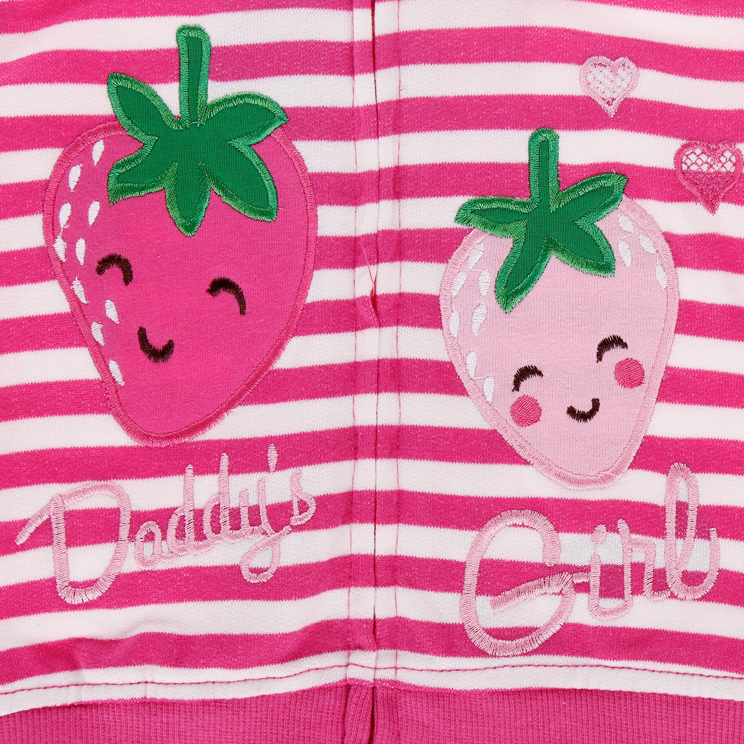 Áo khoác mũ kẻ Carter 0038 hình 3