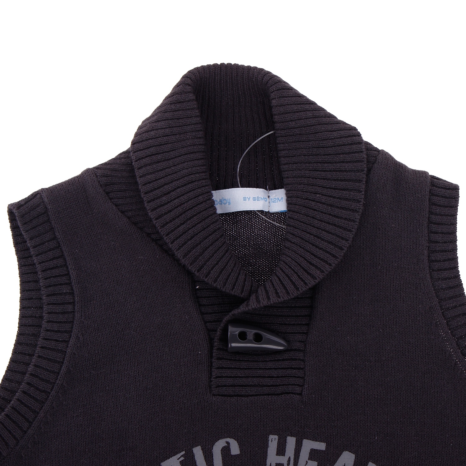 Áo gile len in Gấu 5215 hình 1