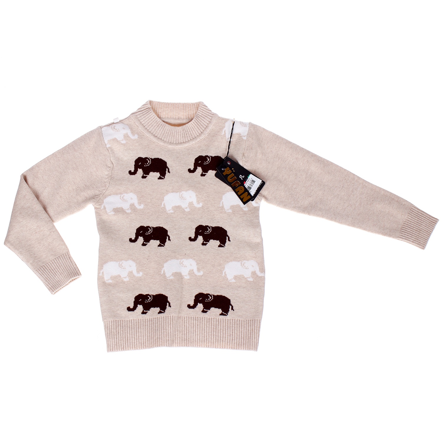 Áo len thời trang nam hình voi YuFan BL hình 2