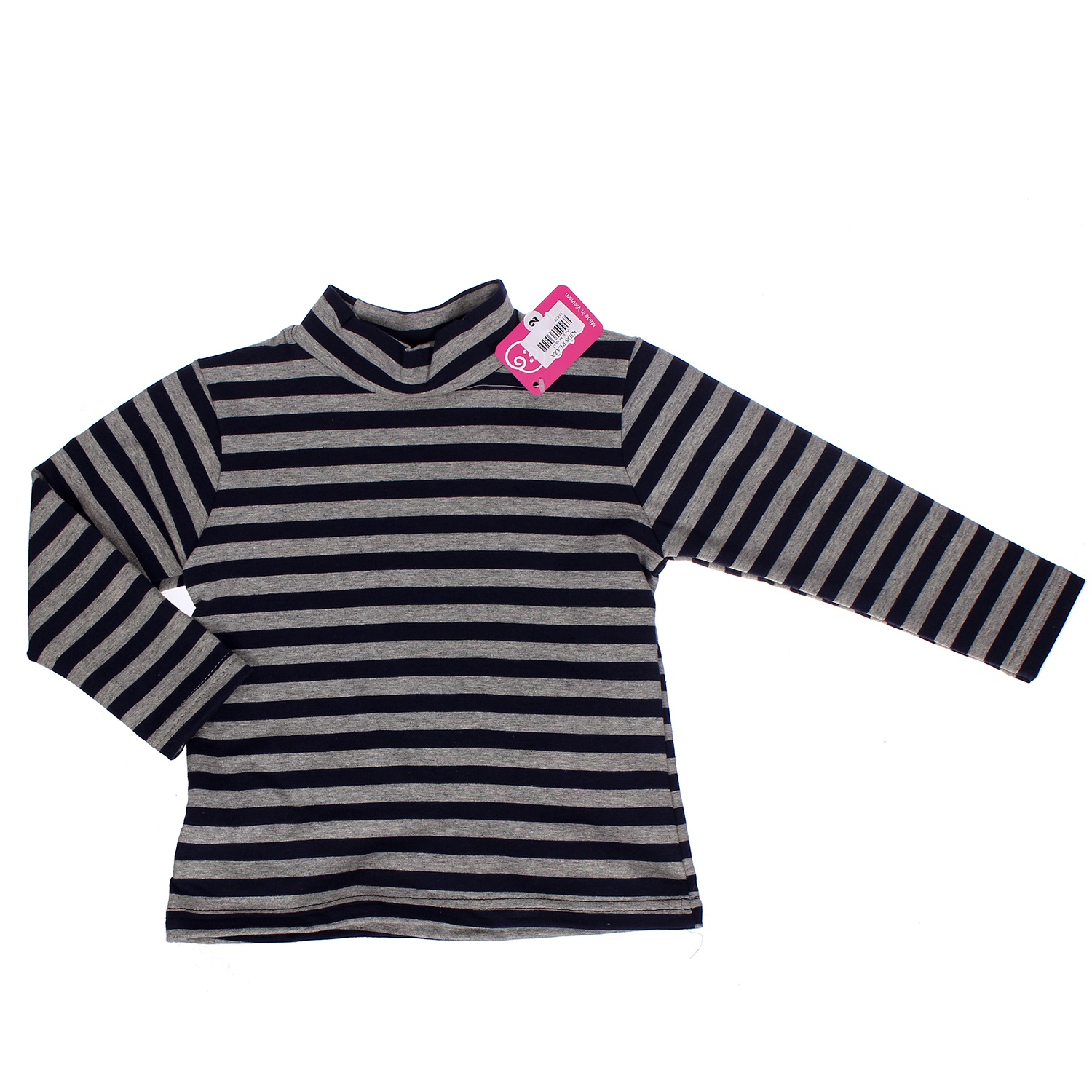 Áo nỉ kẻ cho bé mt hình 1