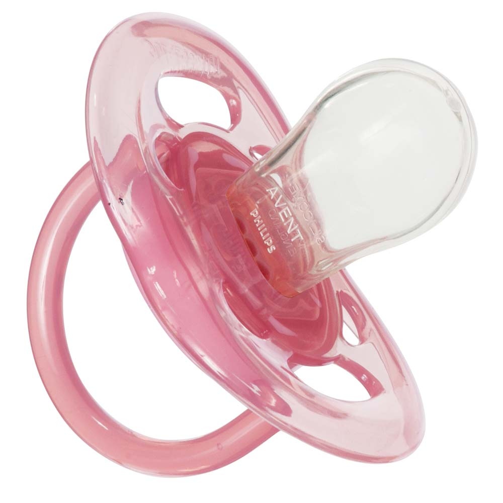 Ty ngậm Avent được làm từ chất liệu Silicone mềm mại