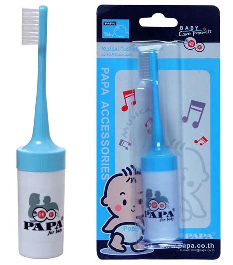 Bàn chải đánh răng có tiếng xúc xắc Papa CEQ-204 hình 1