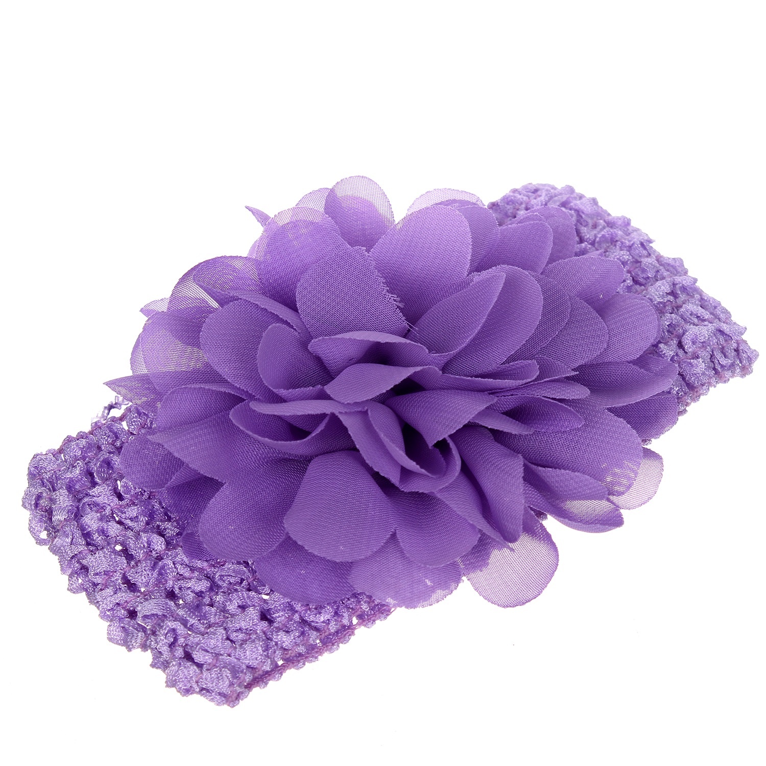 Băng đô hoa voan Handmade hình 1