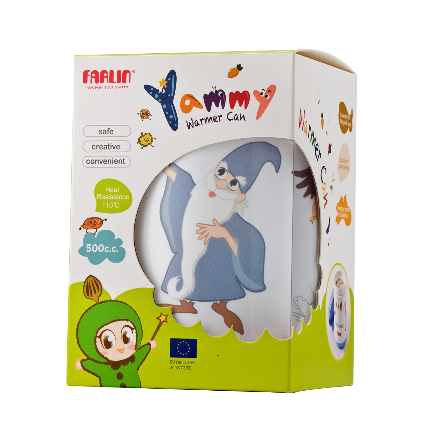 Cặp lồng giữ ấm thức ăn (500cc) BF-228A hình 2