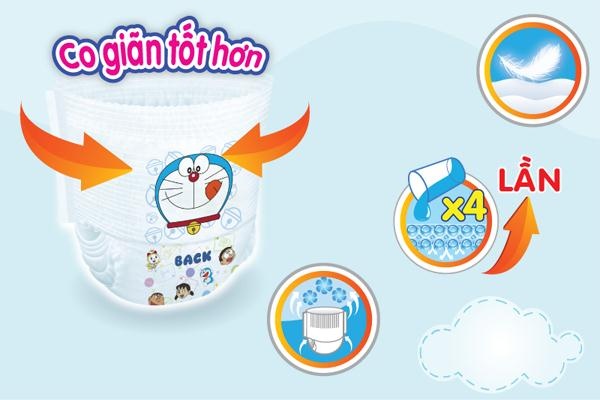 Bỉm - Tã quần Goon Friend size L - 23 miếng (cho bé 9 - 14kg) hình 2