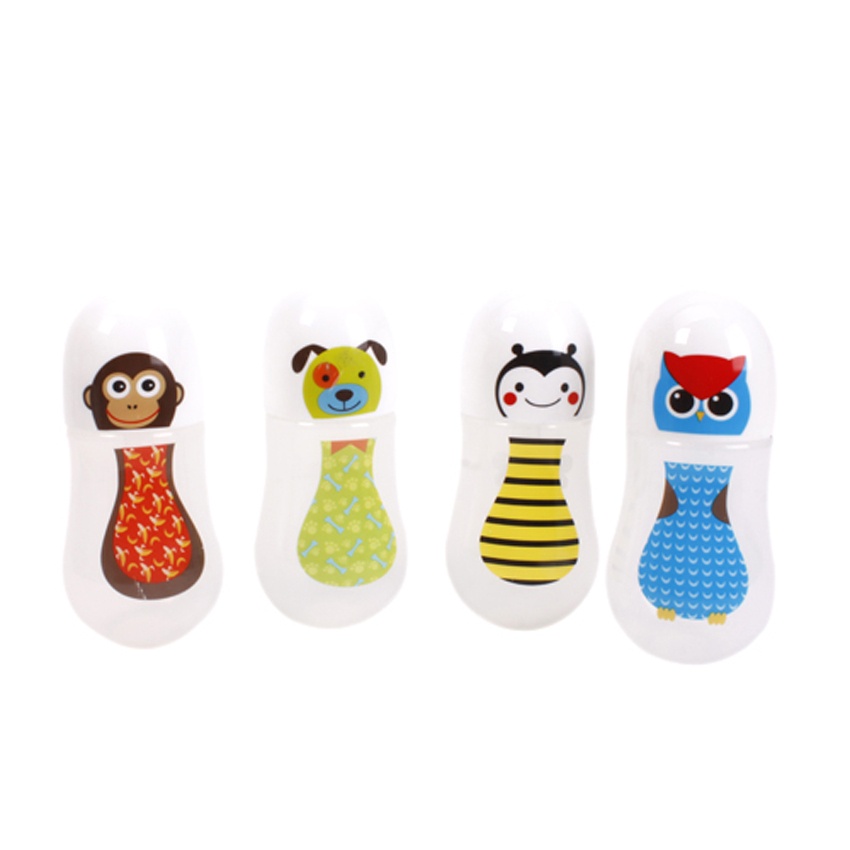 Bình sữa 120ml Skittle 12001-4 1 Bình sữa 120ml Skittle 12001-4 hình 1