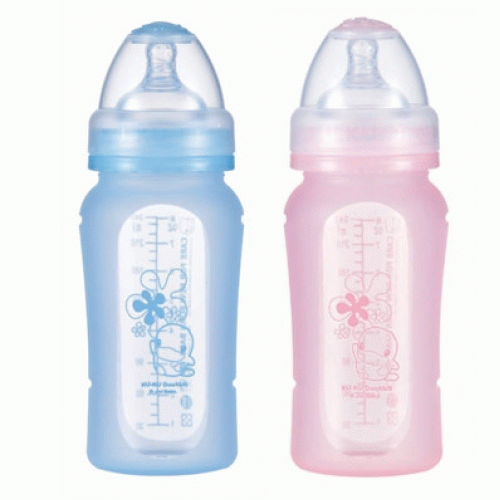 Bình sữa silicone 240ml Ku5829 hình 1