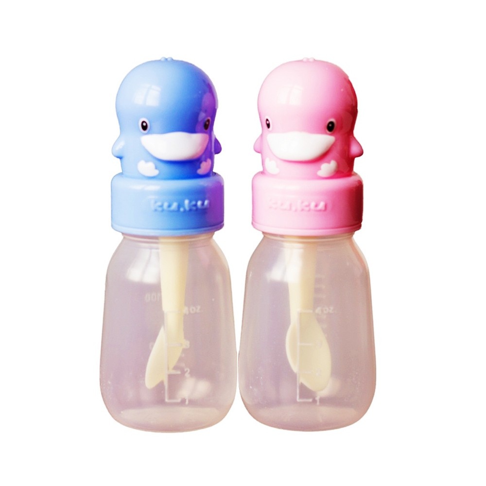 Bình thìa ăn bột 120ml KUKU KU5125 hình 1