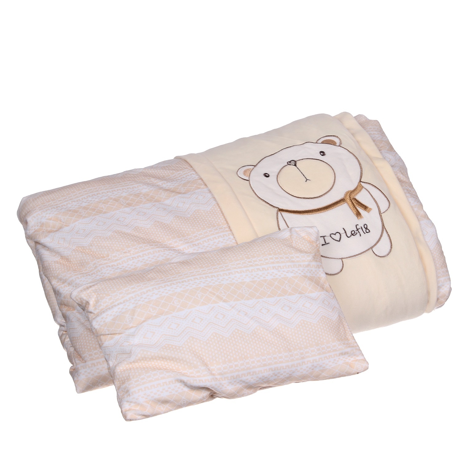 Bộ chăn, gối ngủ Leefang hình 1