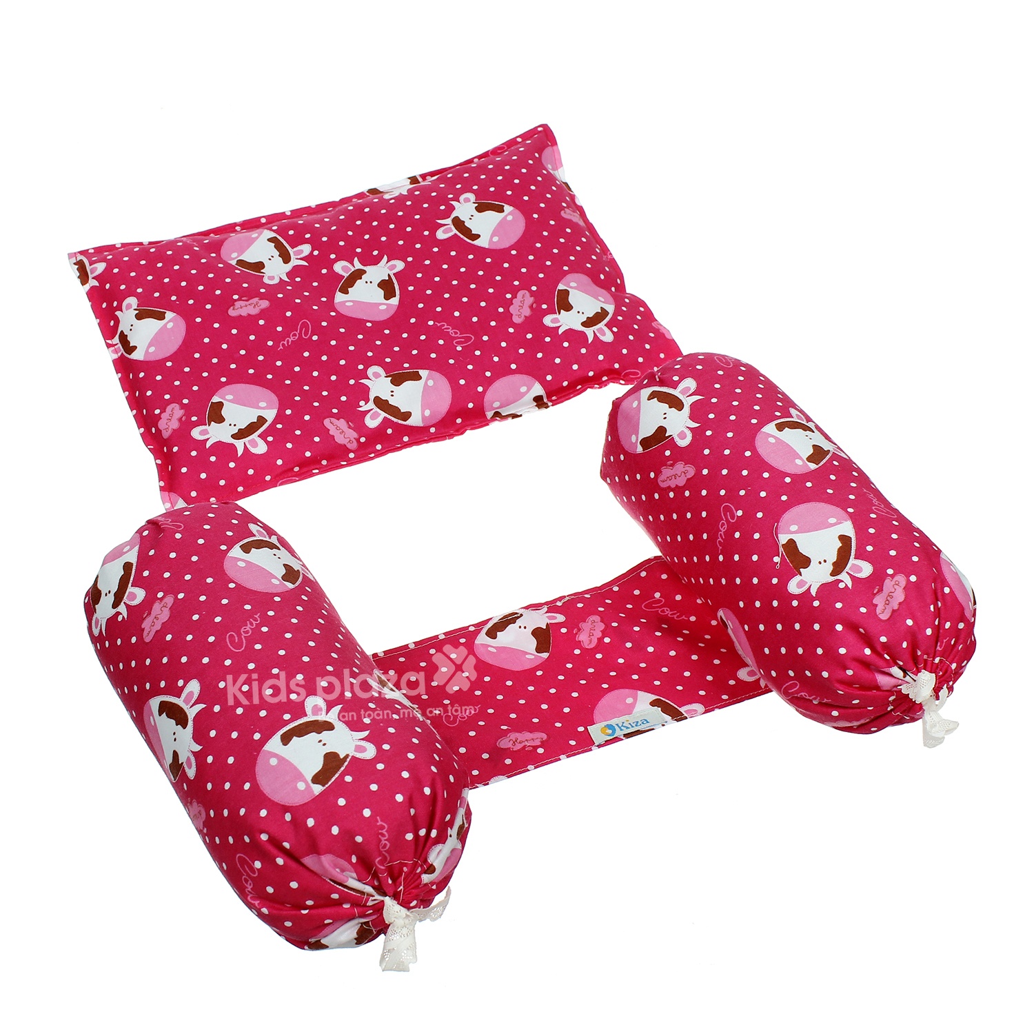 Bộ gối chặn cho bé vỏ đỗ Kiza hình 8