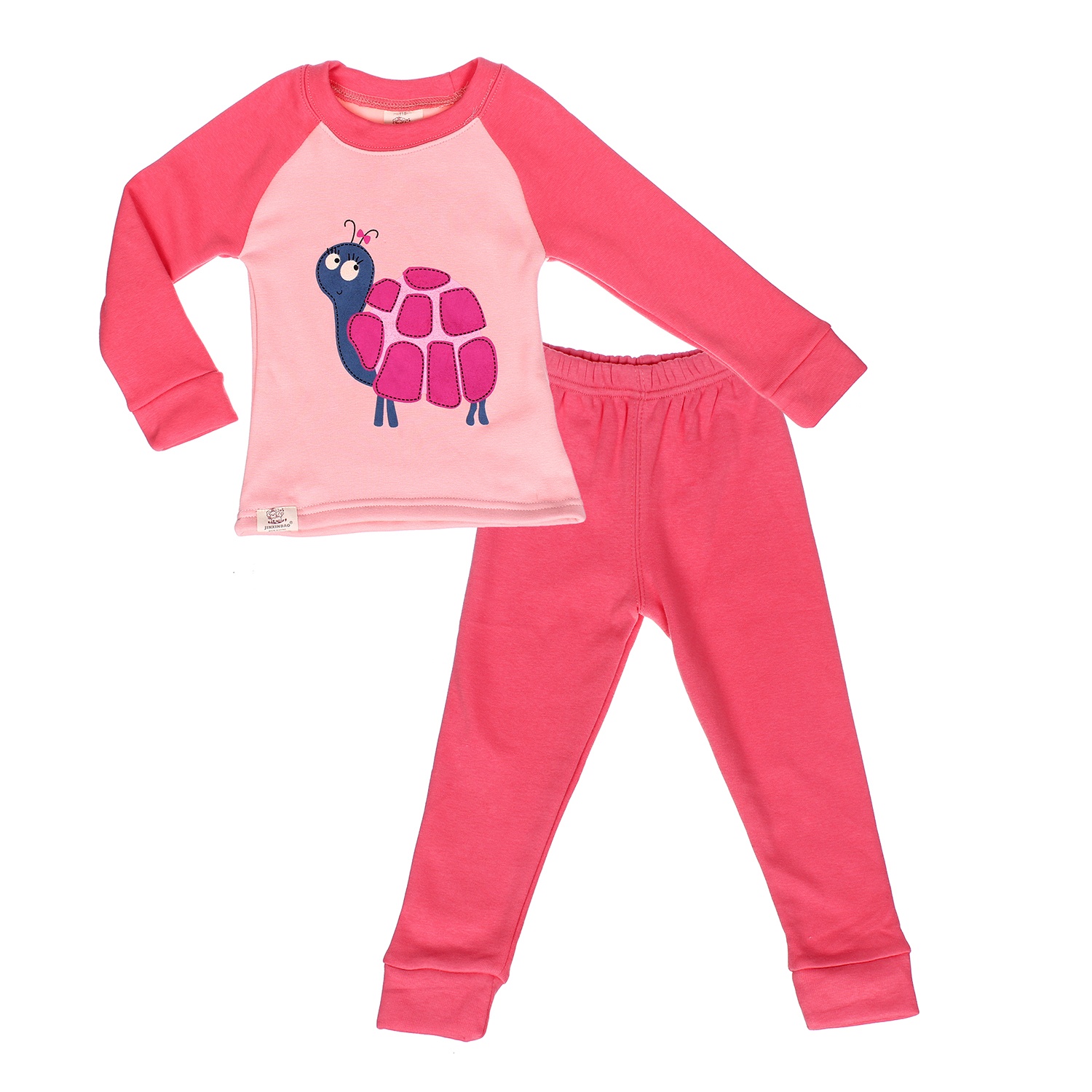 Bộ ngủ lót lông hình chú rùa cho bé hình 2