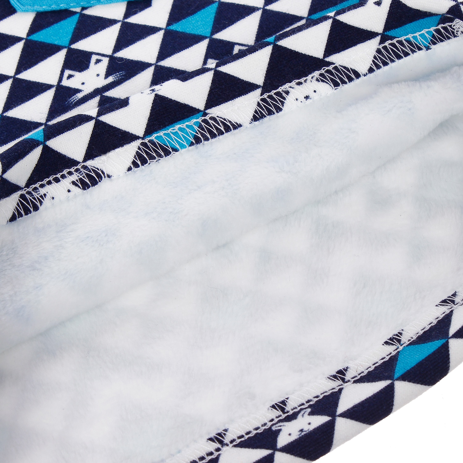 Bộ nỉ lót lông in Mèo 5846 hình 2