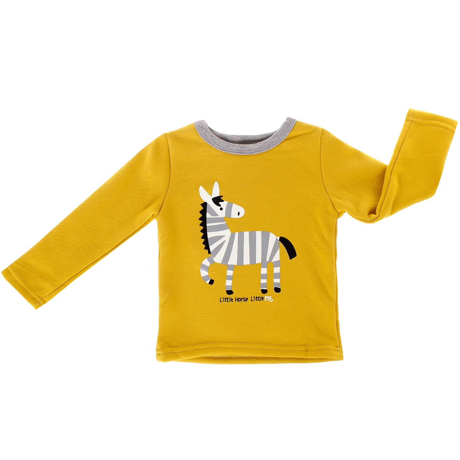 Bộ nỉ lót lông in ngựa 5860  hình 4