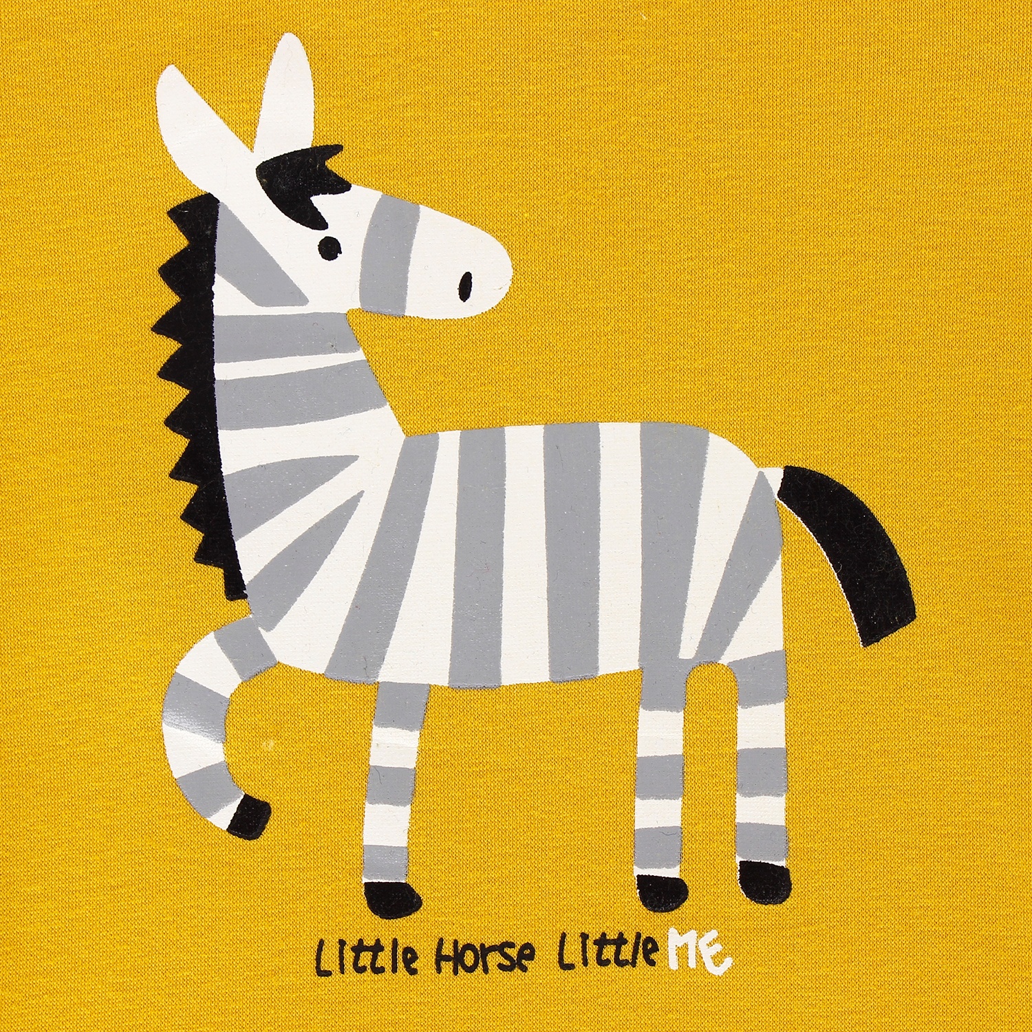 Bộ nỉ lót lông in ngựa 5860  hình 2