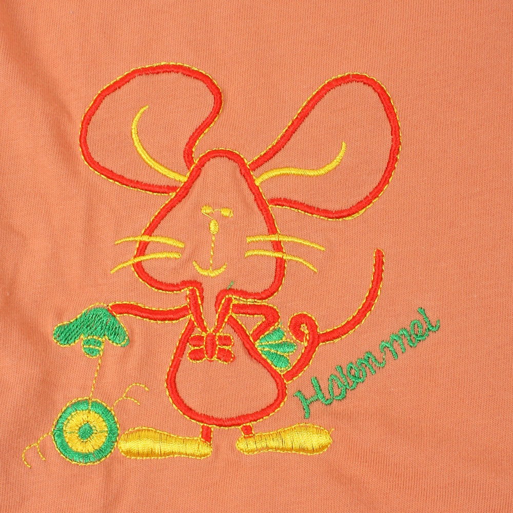 Bộ quần áo bé trai Toby thêu hình chuột hình 1