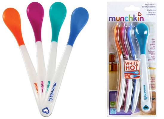 Bộ 4 thìa báo nóng Munchkin hình 1