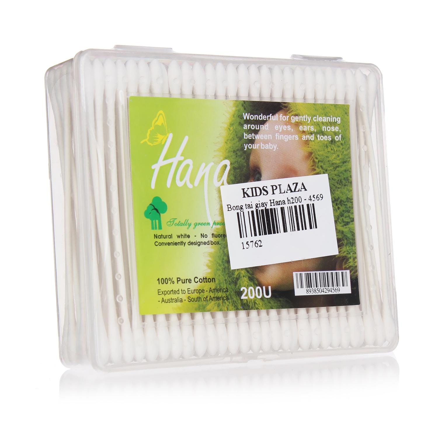 Bông tăm giấy Hana h200 hình 1