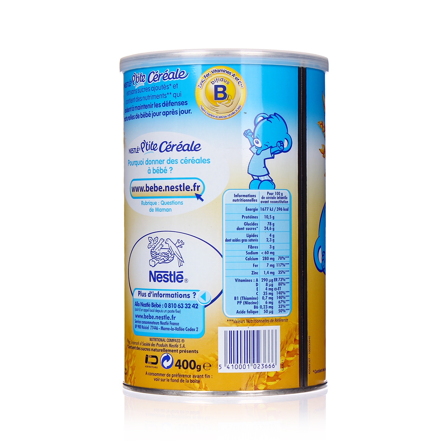 Bột pha sữa Nestle vị bích quy 400g cho bé 6M+ hình 2