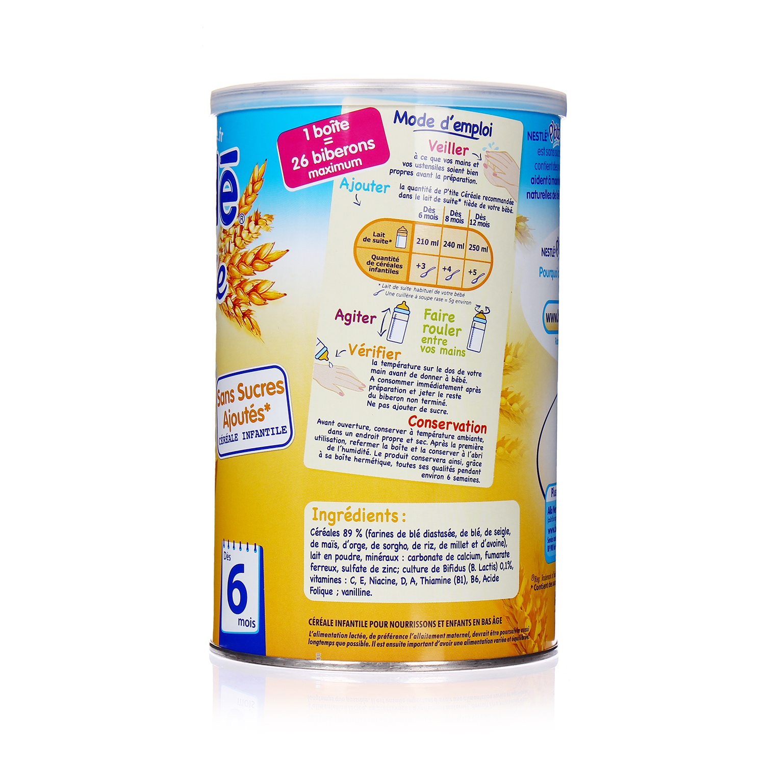 Bột pha sữa Nestle vị bích quy 400g cho bé 6M+ hình 3