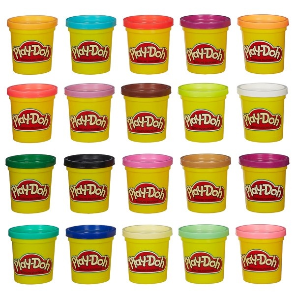 Bộ Bột Nặn 20 Màu Play-doh A7924 hình 1