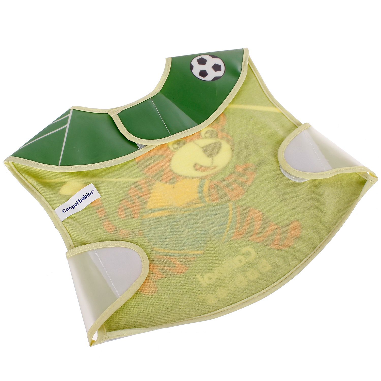 Yếm cotton dán hình cầu thủ bóng đá Canpol 15/107 hình 3