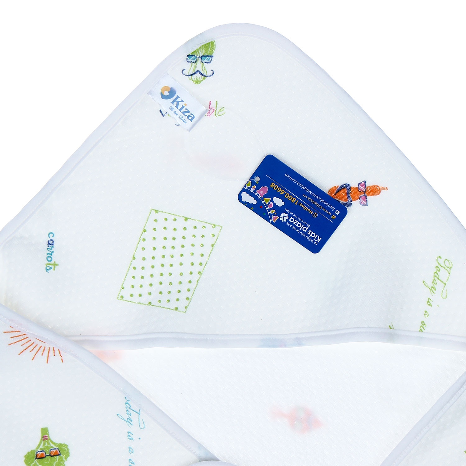 Chăn ủ xốp bông Kiza 80x80 hình 3