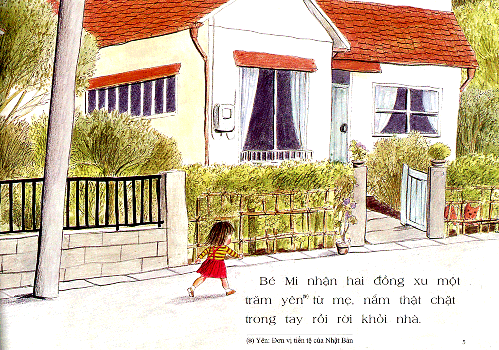 Chiến công đầu tiên của bé Mi hình 5