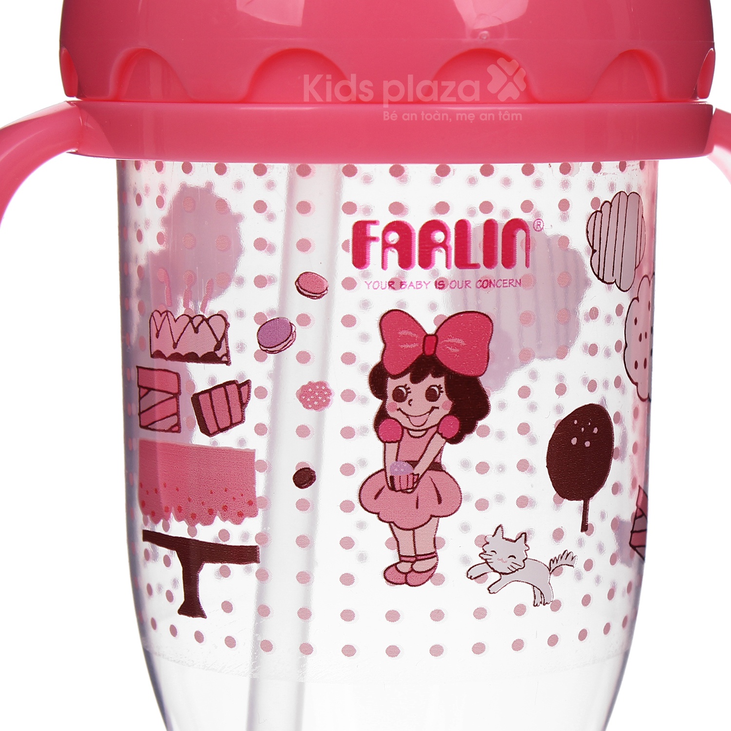 Cốc tập uống nước cho bé Farlin 240cc AET.012C hình 2