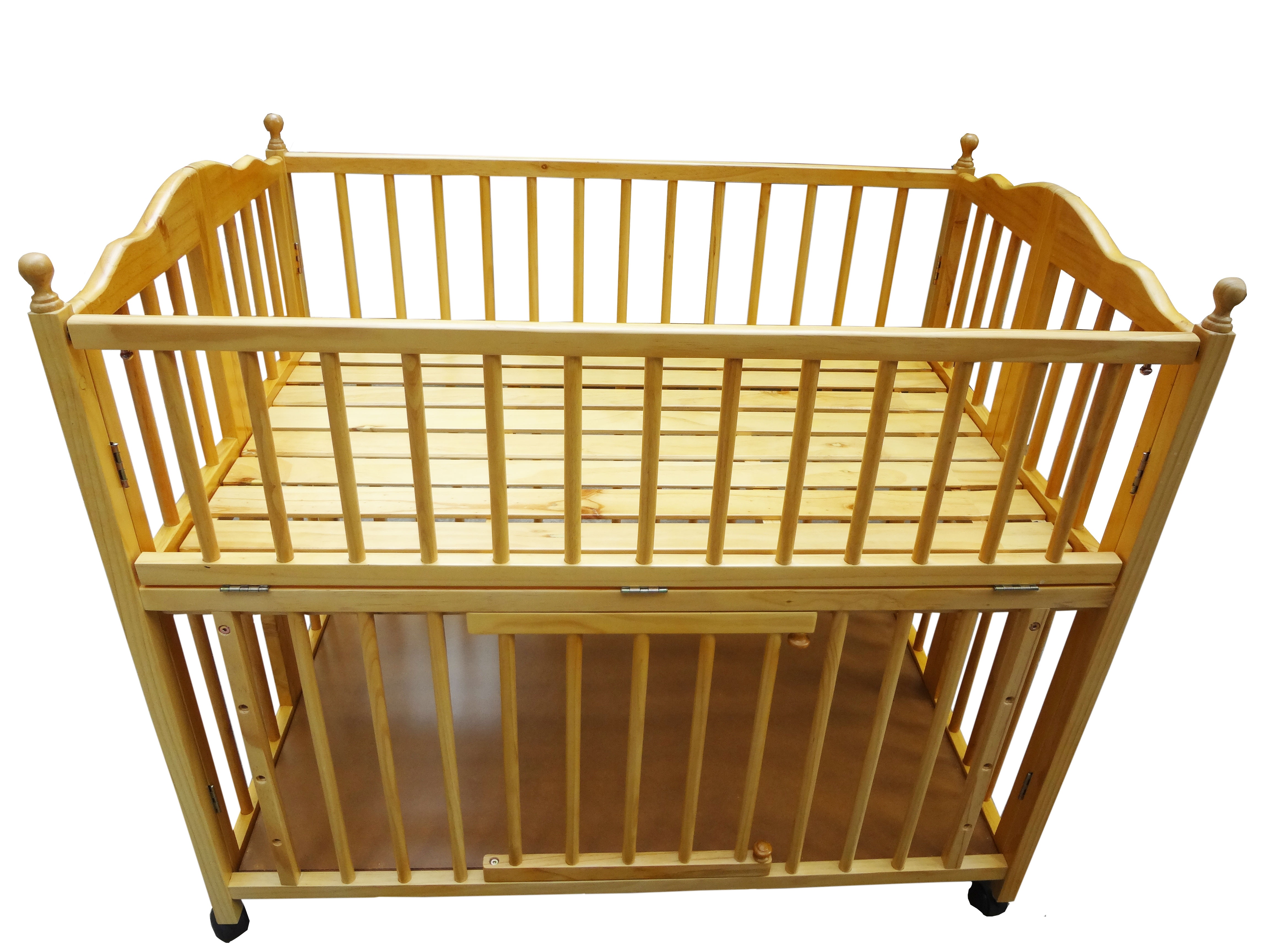 Giường cũi trẻ em xuất khẩu Kiza hình 3