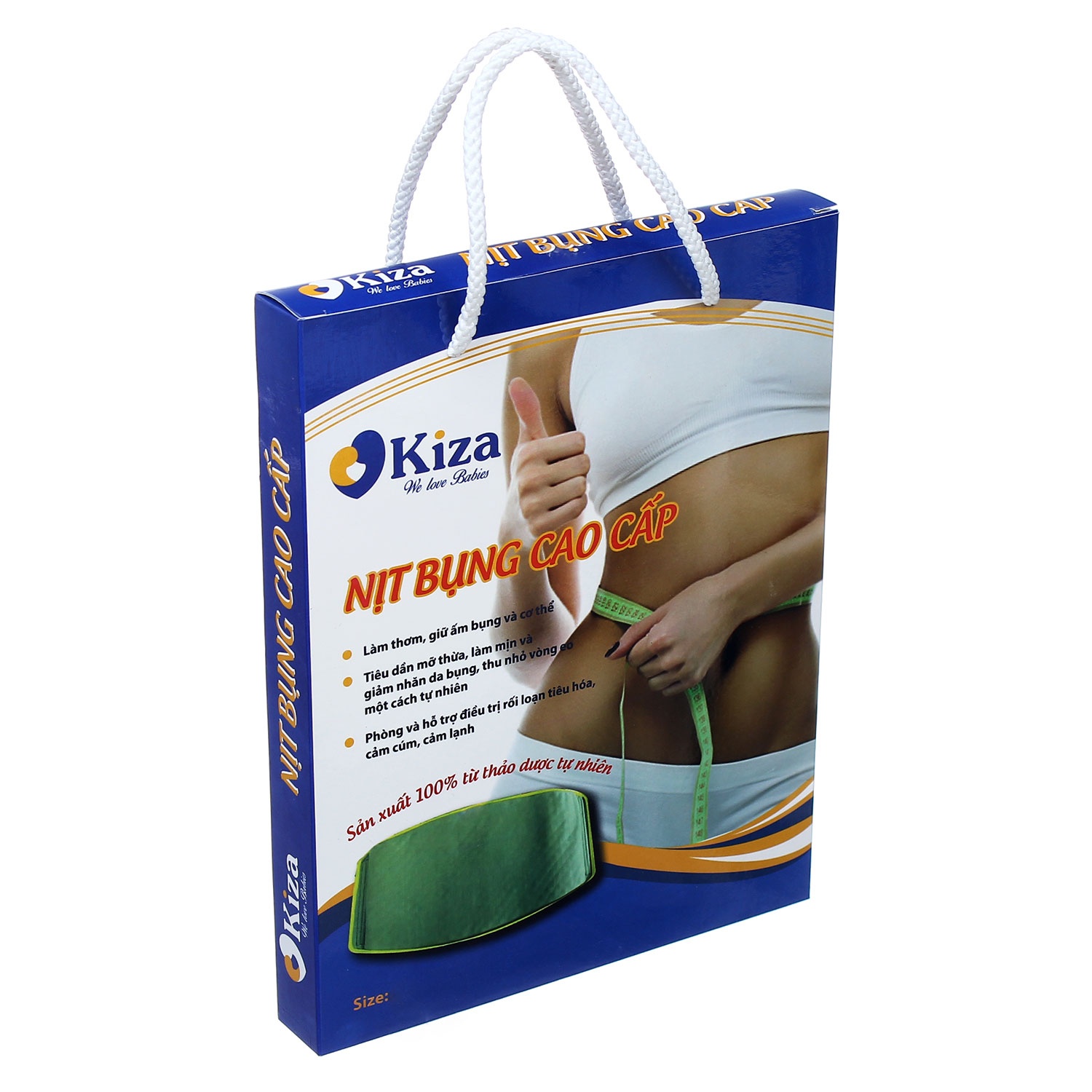 Đai nịt bụng hương quế cao cấp Kiza  hình 4