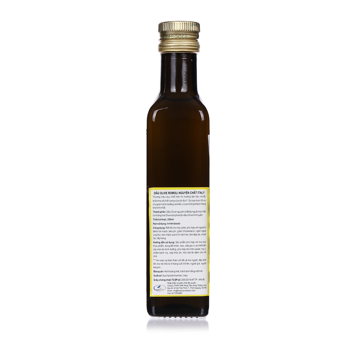 Dầu Olive Sansa Romoli 250ml hình 3