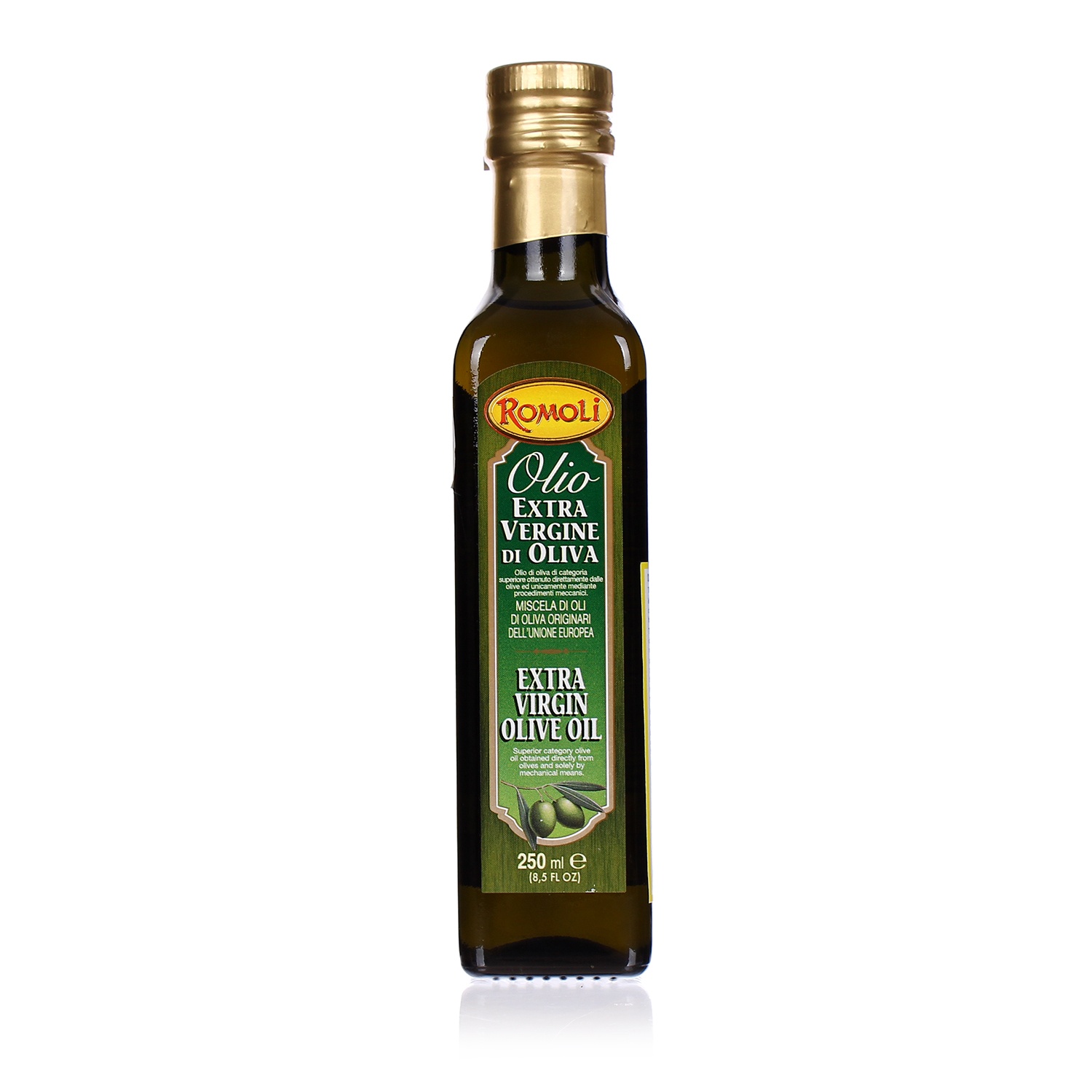 Dầu Olive Extra Romoli nguyên chất 250ml hình 1
